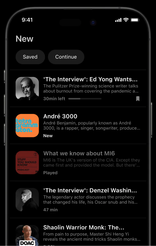 Spacecast screenshot